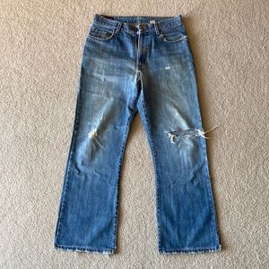 Vintage distressed jeans